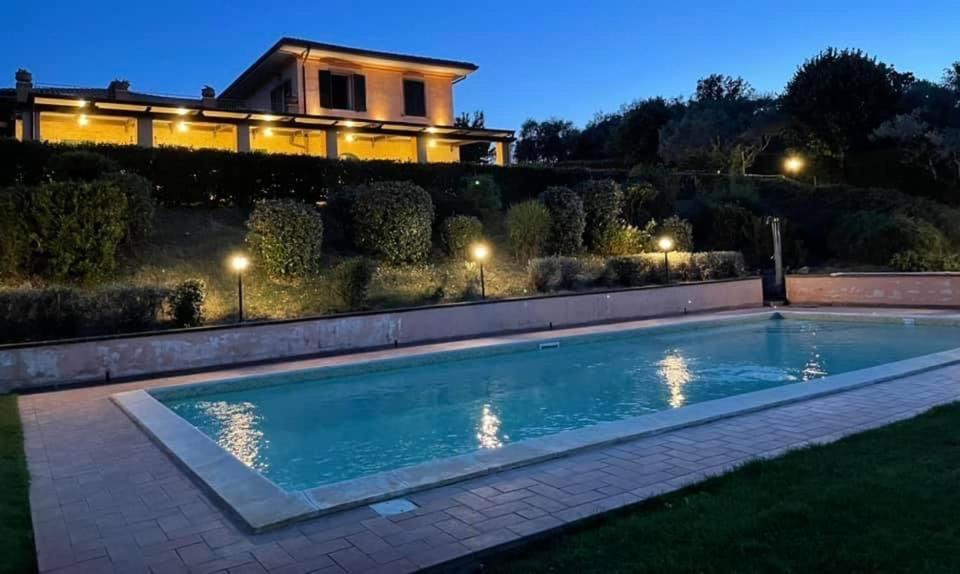 Ferienwohnung La Posta Di Bacco Gualdo Cattaneo Exterior foto