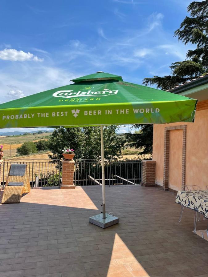 Ferienwohnung La Posta Di Bacco Gualdo Cattaneo Exterior foto